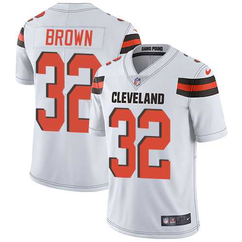 Nike Cleveland Browns #32 Jim Brown White NFL Vapor Untouchable Limited Jersey,We sell and wholesale Nike Cleveland Browns #32 Jim Brown White NFL Vapor Untouchable Limited Jersey on line form chian!